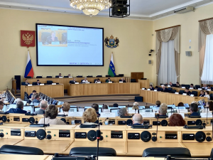 Тюменская областная Дума рассмотрела отчет об исполнении областного бюджета за первый квартал 2026 года с учетом заключения Счетной палаты Тюменской области